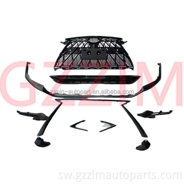 2016-2018 LX RX Upgrade To F-sport Front Spoiler & Grille Set